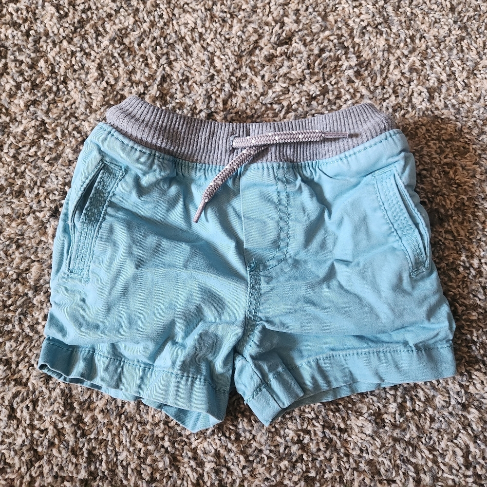 OshKosh B'gosh Teal Baby Shorts